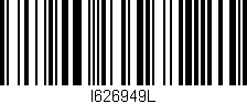 Código de barras (EAN, GTIN, SKU, ISBN): 'I626949L'