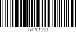 Código de barras (EAN, GTIN, SKU, ISBN): 'IMP01339'