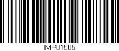 Código de barras (EAN, GTIN, SKU, ISBN): 'IMP01505'