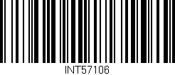 Código de barras (EAN, GTIN, SKU, ISBN): 'INT57106'