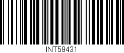 Código de barras (EAN, GTIN, SKU, ISBN): 'INT59431'