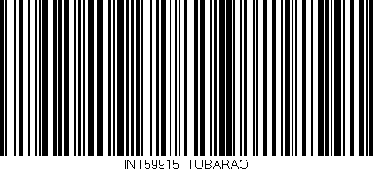 Código de barras (EAN, GTIN, SKU, ISBN): 'INT59915/TUBARAO'