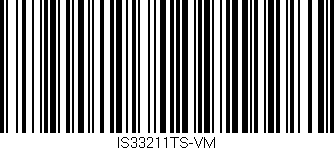 Código de barras (EAN, GTIN, SKU, ISBN): 'IS33211TS-VM'