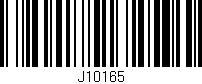 Código de barras (EAN, GTIN, SKU, ISBN): 'J10165'