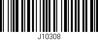 Código de barras (EAN, GTIN, SKU, ISBN): 'J10308'