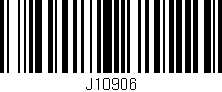 Código de barras (EAN, GTIN, SKU, ISBN): 'J10906'