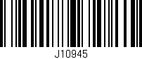 Código de barras (EAN, GTIN, SKU, ISBN): 'J10945'