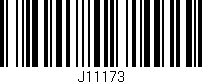 Código de barras (EAN, GTIN, SKU, ISBN): 'J11173'