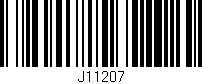 Código de barras (EAN, GTIN, SKU, ISBN): 'J11207'