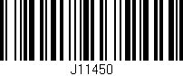 Código de barras (EAN, GTIN, SKU, ISBN): 'J11450'