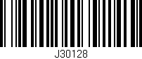Código de barras (EAN, GTIN, SKU, ISBN): 'J30128'