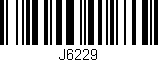 Código de barras (EAN, GTIN, SKU, ISBN): 'J6229'