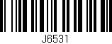 Código de barras (EAN, GTIN, SKU, ISBN): 'J6531'