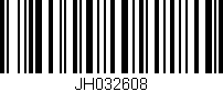 Código de barras (EAN, GTIN, SKU, ISBN): 'JH032608'