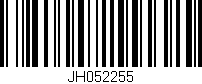 Código de barras (EAN, GTIN, SKU, ISBN): 'JH052255'
