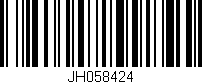 Código de barras (EAN, GTIN, SKU, ISBN): 'JH058424'