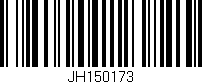 Código de barras (EAN, GTIN, SKU, ISBN): 'JH150173'