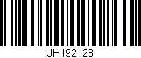 Código de barras (EAN, GTIN, SKU, ISBN): 'JH192128'