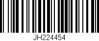Código de barras (EAN, GTIN, SKU, ISBN): 'JH224454'