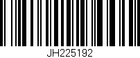 Código de barras (EAN, GTIN, SKU, ISBN): 'JH225192'