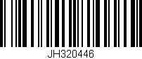 Código de barras (EAN, GTIN, SKU, ISBN): 'JH320446'