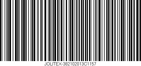 Código de barras (EAN, GTIN, SKU, ISBN): 'JOLITEX-382102013C1157'