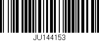 Código de barras (EAN, GTIN, SKU, ISBN): 'JU144153'