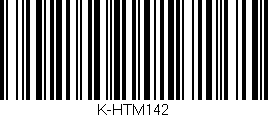 Código de barras (EAN, GTIN, SKU, ISBN): 'K-HTM142'