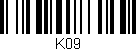 Código de barras (EAN, GTIN, SKU, ISBN): 'K09'