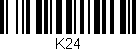 Código de barras (EAN, GTIN, SKU, ISBN): 'K24'