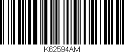 Código de barras (EAN, GTIN, SKU, ISBN): 'K62594AM'