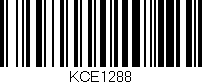 Código de barras (EAN, GTIN, SKU, ISBN): 'KCE1288'