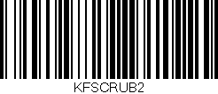 Código de barras (EAN, GTIN, SKU, ISBN): 'KFSCRUB2'