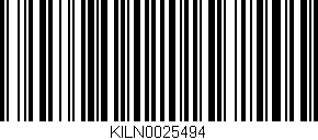 Código de barras (EAN, GTIN, SKU, ISBN): 'KILN0025494'