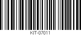 Código de barras (EAN, GTIN, SKU, ISBN): 'KIT-07011'
