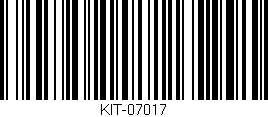 Código de barras (EAN, GTIN, SKU, ISBN): 'KIT-07017'