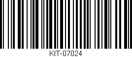 Código de barras (EAN, GTIN, SKU, ISBN): 'KIT-07024'