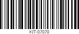 Código de barras (EAN, GTIN, SKU, ISBN): 'KIT-07070'