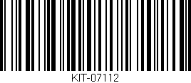 Código de barras (EAN, GTIN, SKU, ISBN): 'KIT-07112'