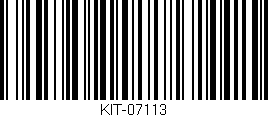 Código de barras (EAN, GTIN, SKU, ISBN): 'KIT-07113'