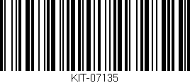 Código de barras (EAN, GTIN, SKU, ISBN): 'KIT-07135'