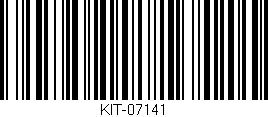 Código de barras (EAN, GTIN, SKU, ISBN): 'KIT-07141'