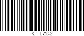Código de barras (EAN, GTIN, SKU, ISBN): 'KIT-07143'