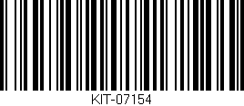 Código de barras (EAN, GTIN, SKU, ISBN): 'KIT-07154'