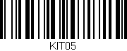 Código de barras (EAN, GTIN, SKU, ISBN): 'KIT05'