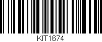Código de barras (EAN, GTIN, SKU, ISBN): 'KIT1674'