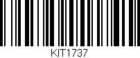 Código de barras (EAN, GTIN, SKU, ISBN): 'KIT1737'