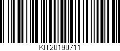Código de barras (EAN, GTIN, SKU, ISBN): 'KIT20190711'