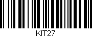 Código de barras (EAN, GTIN, SKU, ISBN): 'KIT27'