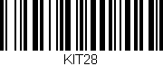 Código de barras (EAN, GTIN, SKU, ISBN): 'KIT28'